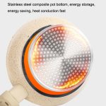 Maifan Stone Antihaft-Pfanne, Steak-Fritteuse, Induktionsherd, Gas, allgemein, Durchmesser:, 20cm (Beige), 24cm (Beige), 20cm (Grey), 24cm (Grey) – Bild 4