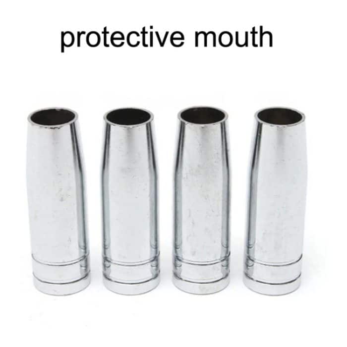 Schweißbrenner-Isolierhülsen-Abdeckung, Düsenkopf-Feder-Werkzeug-Ersatzset, 19 PCS / Set – Bild 5