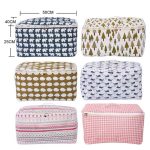 Kleider-Organizer, Umzugstasche, Segeltuch, Reißverschluss, Quilt-Aufbewahrungstasche, Whale, Polar Bear, Hedgehog, Big Tree, Pink Gram, Bohemia – Bild 2