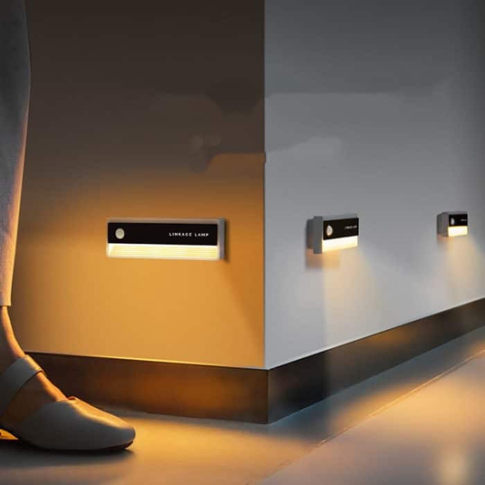 TW-L56 Verknüpfung Menschlicher Körper Induktion Nachtlicht USB Magnetische Korridor Lampe, 1PC, 3PCS – Bild 2