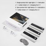 TW-L56 Verknüpfung Menschlicher Körper Induktion Nachtlicht USB Magnetische Korridor Lampe, 1PC, 3PCS – Bild 5