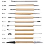 Keramik-Ton-Skulptur, Schnitzmesser, Ton-Einkerbungsstift, 30 PCS/Set – Bild 3
