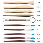 Keramik-Ton-Skulptur, Schnitzmesser, Ton-Einkerbungsstift, 30 PCS/Set – Bild 4