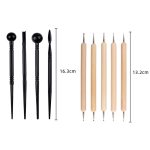 Geschnitztes Messer, Silikonstift, Tonkeramik-Werkzeugset, 25 PCS/Set – Bild 4