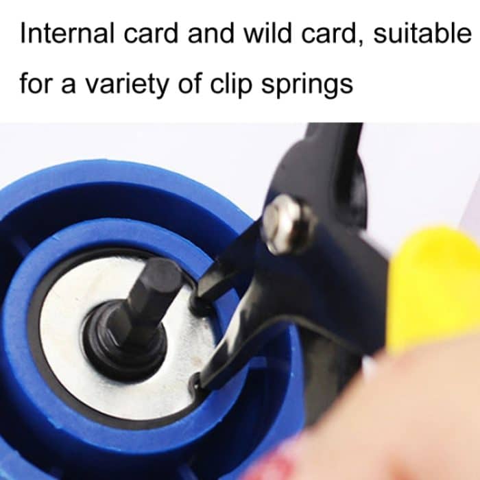 2 Stück RUICHI 2-in-1-Multifunktions-Klemmfeder-Halterungszange – Bild 5