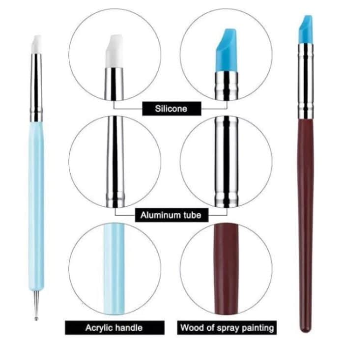 Keramik-Ton-Demarkierungs-Retuschierstift aus Silikon – Bild 4