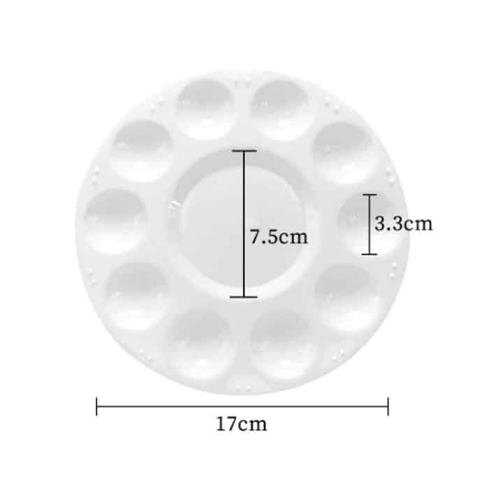 Kinder auslaufsicherer Kunststoffpinsel, Waschbecher, Palette, Malpinsel, 23 PCS/Set – Bild 3