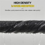 3-in-1-Wischtuch-Reinigungstuch zum Abwischen von Glas und Auto, ohne Spuren zu hinterlassen, 30x30cm, 30x40cm, 50x50cm – Bild 3