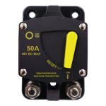 CB6 Car RV Yacht Audio Restore Insurance Holder Switch, 50A, 60A, 80A, 100A, 150A, 200A, 250A, 300A
