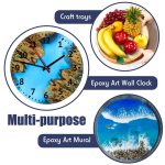 DIY Crystal Drip Rubber Runde Tischform Treibsand Tisch Silikonform, 35cm Round Table Mold, Table Legs High 32cmx3, Table Legs High 42cmx3 – Bild 7