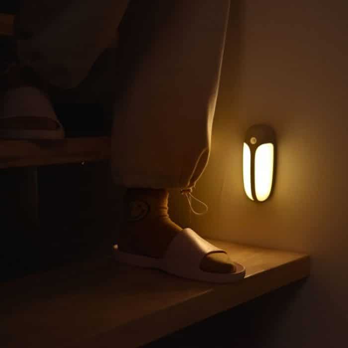 USB wiederaufladbares Firefly Smart Body Sensor LED-Licht, White Light – Bild 6