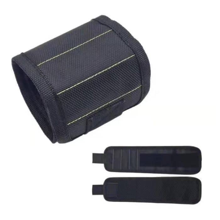 Elektrische Holzbearbeitung, multifunktionale, leistungsstarke magnetische Handgelenkschlaufe, Stil:, Three Rows Black, Three Rows Red, Three Rows Blue, Five Rows Black, Five Rows Red, Five Rows Blue – Bild 1