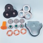 Für Philips S9111/S9511/RQ1250/1251/1280/RQ12 Integrierter Kopfrasierer