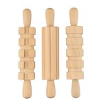 Plastilin-Zubehör, DIY-Schleim, Spielteig, Holzwerkzeuge, Rollenstempel, Nudelholz, Löffel, 12 In 1 – Bild 4