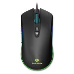 Dark Alien V600 7-Tasten-Bürocomputer-Business-Maus, Kabellänge: 1,42 m