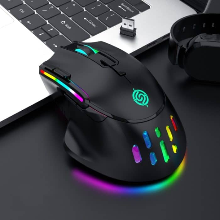 K-Snake BM520 9-Tasten 3200DPI 2,4G RGB Wireless Dual-Mode-Gaming-Maus – Bild 1