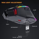 K-Snake BM520 9-Tasten 3200DPI 2,4G RGB Wireless Dual-Mode-Gaming-Maus – Bild 5