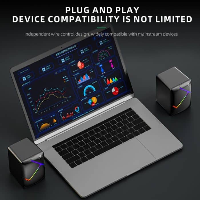 Computer-USB-Kabel, Computer-Stereoanlage, Heim-Multifunktions-Stereoanlage, Kabellänge: 1,2 m, Dark Alien S-510, Dark Alien S-511 – Bild 7