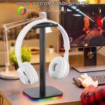Ajazz abnehmbarer RGB-leuchtender Game-Headset-Ständer, USB-Tonabnehmerlampe, Stil:, RGB Model, Pickup Model – Bild 5