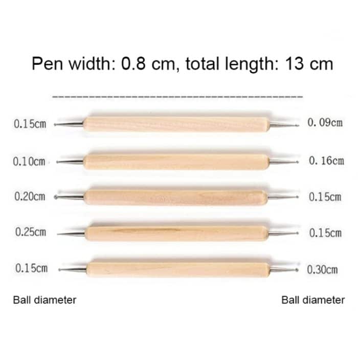 Töpfer-Ton-Schnitzmesser-Werkzeug-Set mit Ton-Bildhauerwerkzeugen, 36 PCS/Set – Bild 4