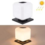 003 Solar Square Outdoor Post Light LED wasserdichte Wandleuchten, Größe:, 20cm (Warm Light), 25cm (Warm Light), 30cm (Warm Light), 20cm (White Light), 25cm (White Light), 30cm (White Light), 20cm (Tricolor Light), 25cm (Tricolor Light)...