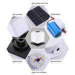 003 Solar Square Outdoor Post Light LED wasserdichte Wandleuchten, Größe:, 20cm (Warm Light), 25cm (Warm Light), 30cm (Warm Light), 20cm (White Light), 25cm (White Light), 30cm (White Light), 20cm (Tricolor Light), 25cm (Tricolor Light)... – Bild 4