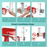3-in-1-Küche, multifunktionaler Gemüseschneider, Gemüseschneider, Gemüsereibe, KA-006 – Bild 6