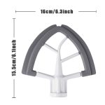 KA-5A Für KitchenAid Tilt-Head Mixer 4.5-5QT Flex Edge Beater mit flexiblen Silikonkanten – Bild 3