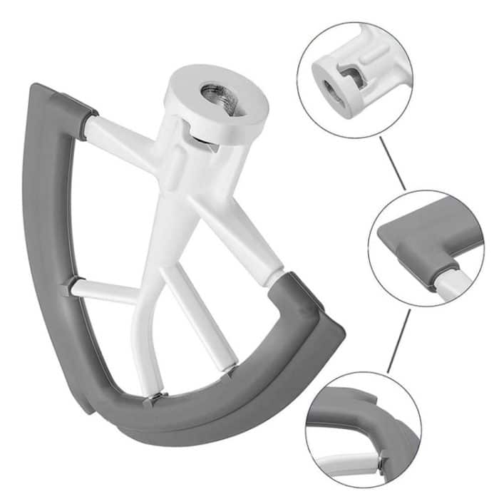 KA-5A Für KitchenAid Tilt-Head Mixer 4.5-5QT Flex Edge Beater mit flexiblen Silikonkanten – Bild 4