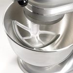 Für KitchenAid 5QT Bowl-Lift Standmixer Flachrührer aus Kunststoff mit Silikonkanten – Bild 4
