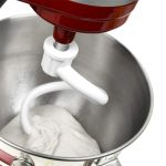 Für KitchenAid 6QT Standhebe-Mixerschüssel Spiralbeschichteter Metall-Knethaken, Dough Hook – Bild 3