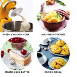 K5ADH-16 Für KitchenAid 6QT Bowl-Lift Standmixer Home Restaurant Baking Dough Hook Mixing Tools – Bild 6