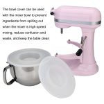 Für KitchenAid 2 Stück Schüsselabdeckungen 6QT Rührschüssel Zubehör für Küchenmaschinen – Bild 4