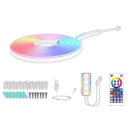 3 m USB Illusion Music Neon 16 Millionen Farben DIY-Lichtleiste, Spezifikation:, Bluetooth, Graffiti WiFi