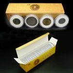 100 Stück 46 mm verstellbare Gedenkmünzen-Sammelbox mit Innenkissen – Bild 6