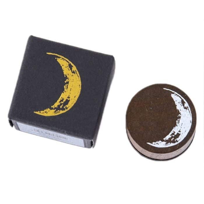 TBD0603073401B.jpg 5 Stück Mondphasen-Serie, Handbuch, Dekoration, DIY-Holzstempel – Bild 1