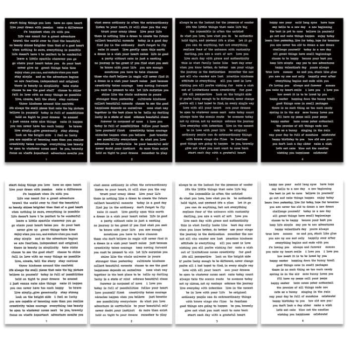 3 Sets Handbuch-DIY-Vintage-Textaufkleber-Materialpaket – Bild 1