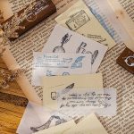 MOCARD 7-in-1 Holzstempel-Set, Handbuch, DIY-Material, 7 In 1 Listening Wind, 7 In 1 Senyu Traveler, 7 In 1 Handicraft Diary, 7 In 1 Floating – Bild 5