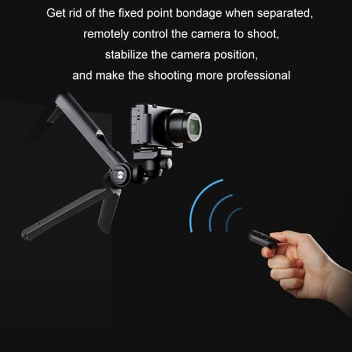 PGYTECH Kamera Handy Desktop Pan Tilt Handstativ, Black, White, Only Tripod, Remote Control Set, Remote control M1 – Bild 4