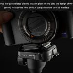 PGYTECH Kamera Handy Desktop Pan Tilt Handstativ, Black, White, Only Tripod, Remote Control Set, Remote control M1 – Bild 6