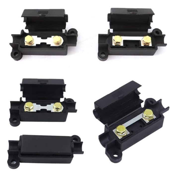 10 Stück kleiner Gabelbolzen-Sicherungsblock für Auto-Klimaanlage, ganzer Sicherungskasten, Sicherungshalter, 10pcs Fuse Holder – Bild 2