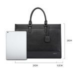 Bopai 11-98811 Leder-Business-Laptop-Handtasche mit großem Fassungsvermögen und Messenger-Aktentasche, 11-98811 – Bild 3