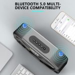 M5 Tragbarer 6D-Surround-Sound-Bluetooth-Lautsprecher mit digitalem Display – Bild 5