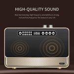 W1 Holz-HIFI-Soundeffekt-Desktop-Wireless-Bluetooth-Lautsprecher – Bild 4