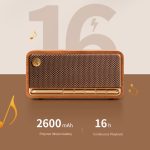 Edifier M230 Retro Classic Desktop Tragbarer kabelloser Bluetooth 5.0 Holzlautsprecher – Bild 4