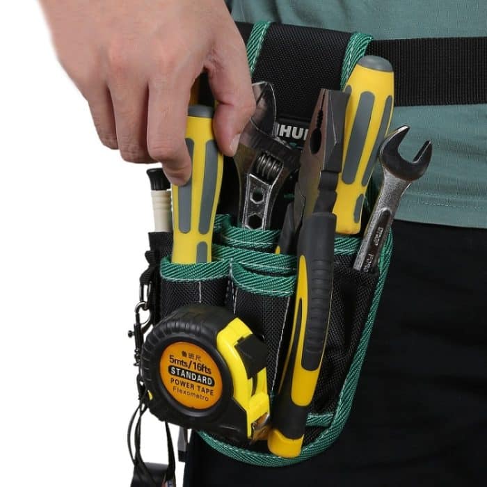 WINHUNT Multifunktionale Canvas-Elektriker-Werkzeug-Aufbewahrungstasche, WH142, WH143, WH144 – Bild 1