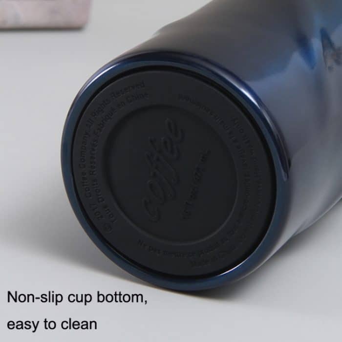 Edelstahl-Gewinde-Isolierbecher, kreativer Alien-Rotationsbecher – Bild 6