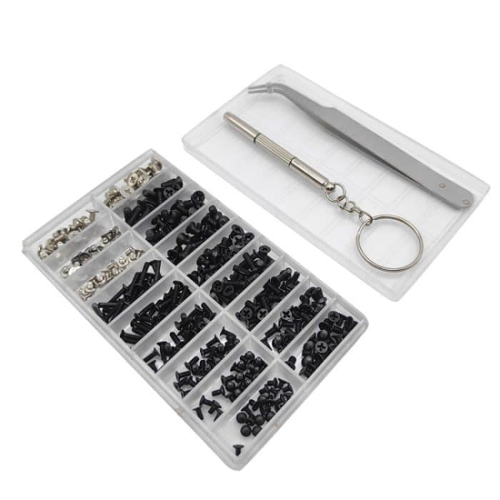 M2/M3/M2,5 Laptop-Universalschraubensatz, 355 PCS/Set+Tweeter+Screwdriver – Bild 2