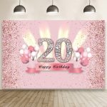 1,5 x 1 m Cartoon-Digital-Geburtstagsballon-Party-Szene, fotografischer Hintergrund