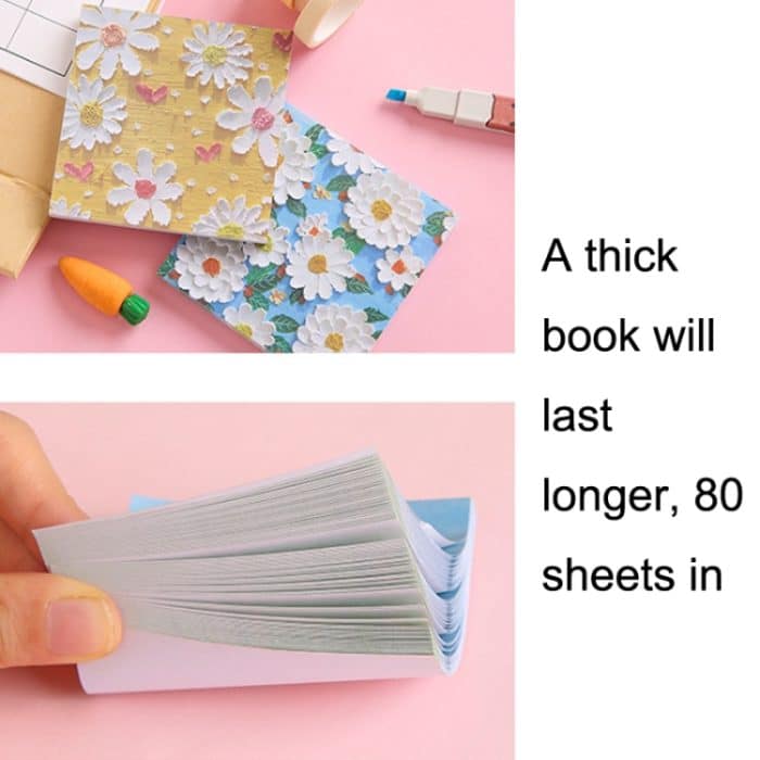 H034 10 Stück abreißbare Notizblöcke, Nachrichten, Notizen, Handbuch, dekorative Aufkleber, 10 sets Moon Series Random, 10 sets Sunny Series Random, 10 sets Peaks And Mountains Series Random, 10 sets Misty Cloud Peak Series Random... – Bild 4